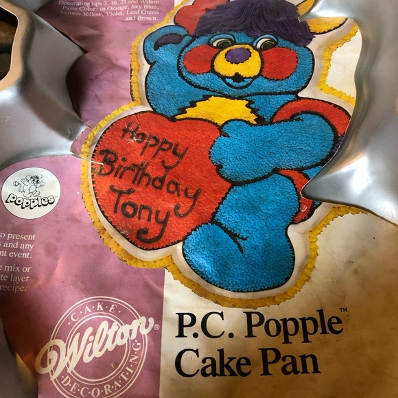 Vintage 1985 Wilton PC Popple Aluminum Cake Pan 2105-2060 - Picture 9 of 9